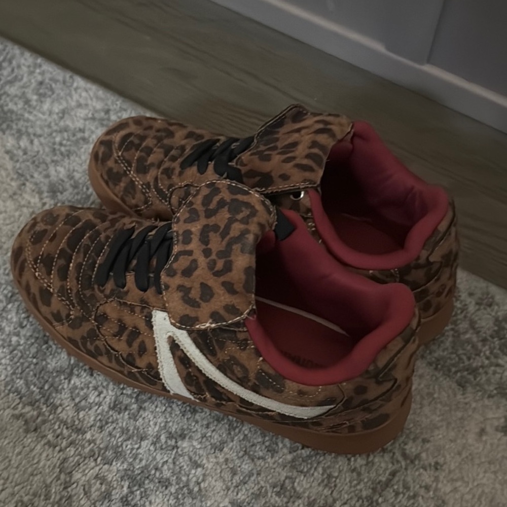 Leopard Print Sneakers